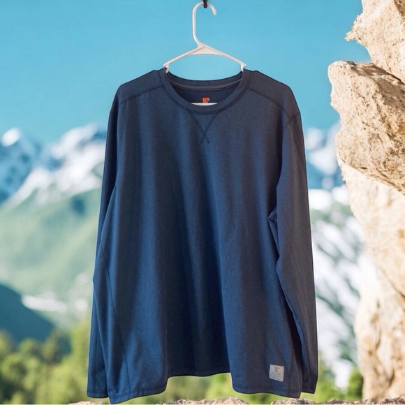 Rugged Elements Men's Performance Shirt long sleeve outdoors hiking climbing XXL - Picture 1 of 6